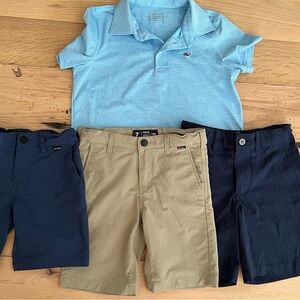 Lot of boys clothes. Vineyard vines, Hurley, Southern Tide